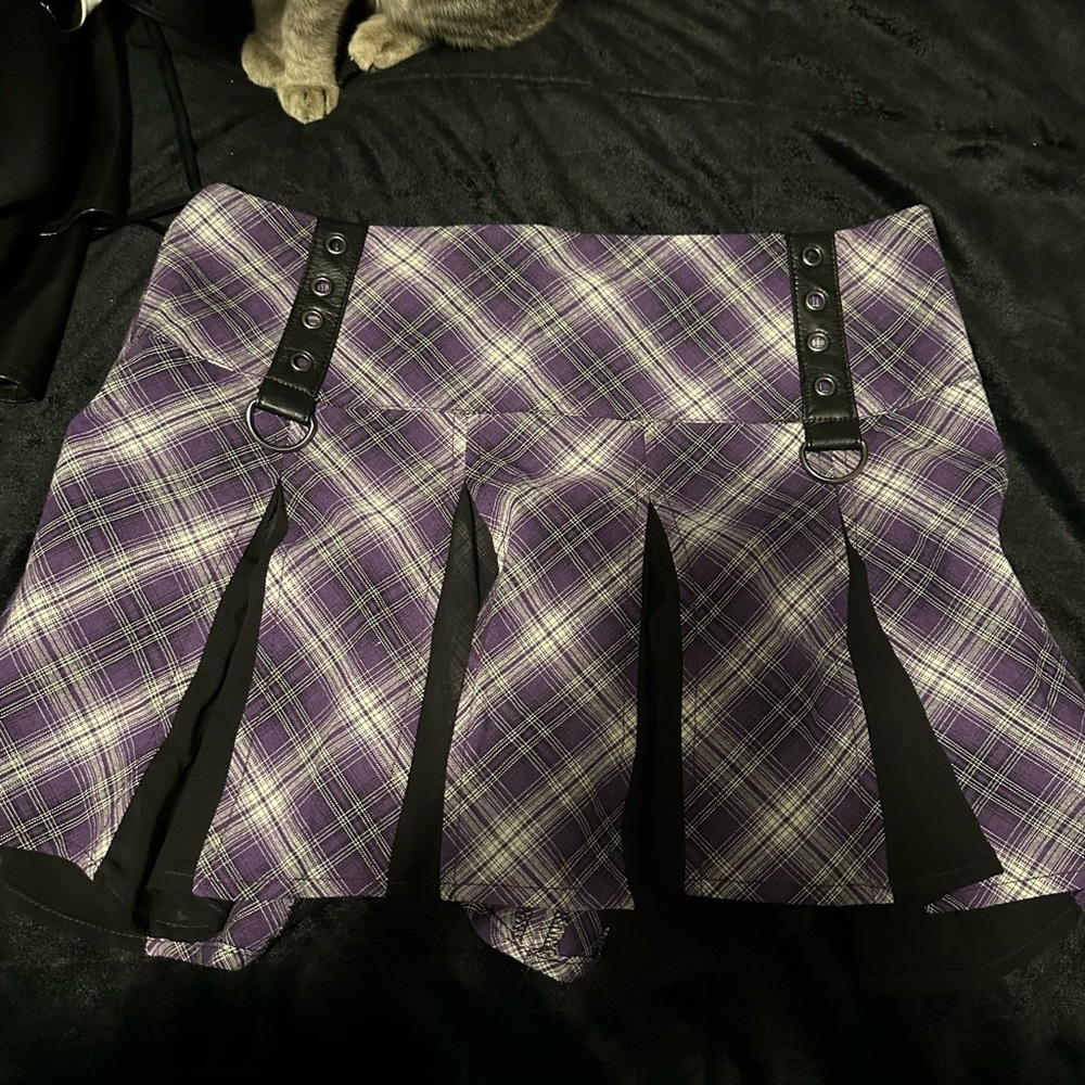 Purple skirt